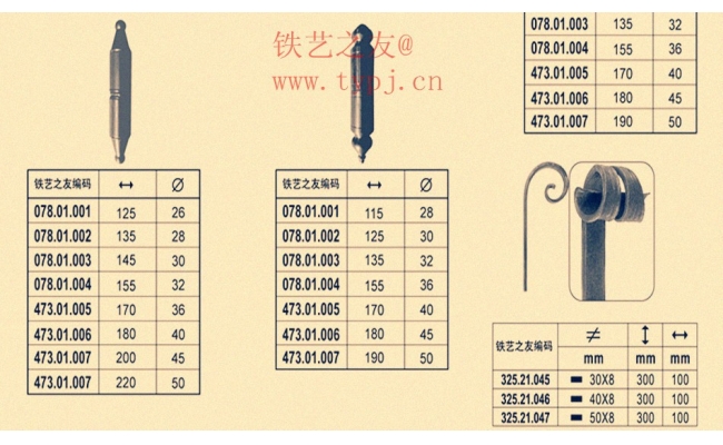 鐵藝大門配件